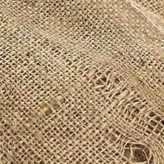 Burlap Plant Cover Sheet - 90" Square Transport Protection - image 2