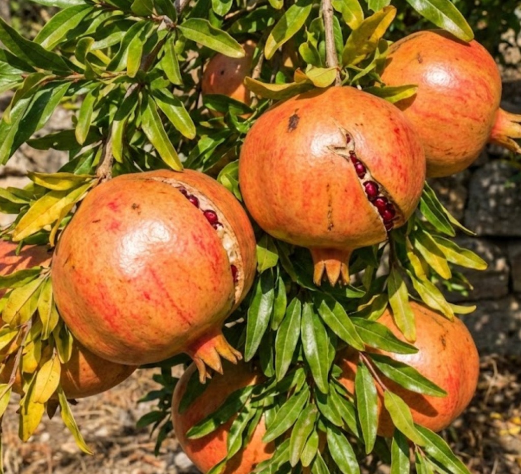 [salavatski-pomegranate-russian-3g-container] Salavatski Pomegranate (Russian) - Cold Hardy Fruit Shrub