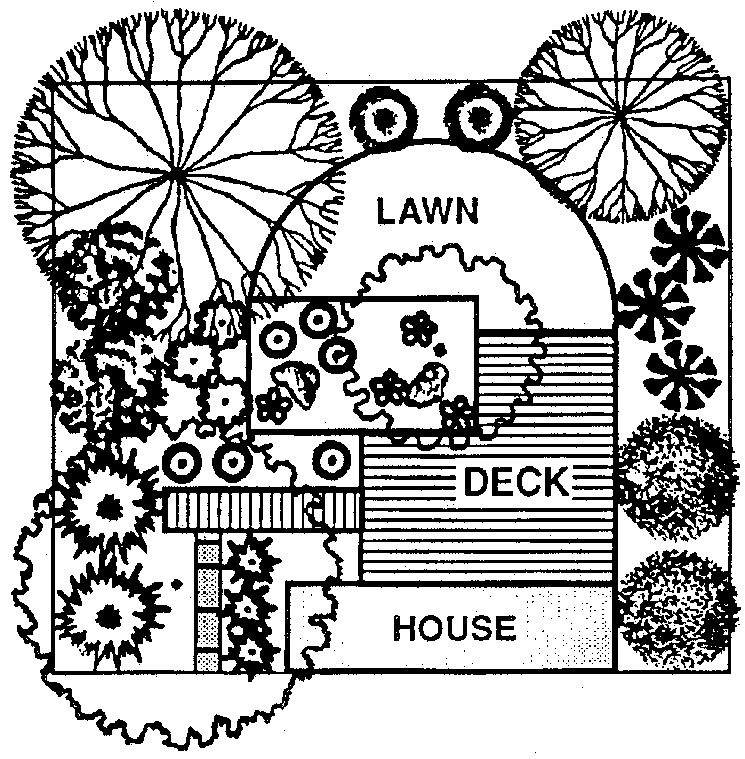 [blueprints-b-w-18-x-24] Landscape Blueprint Copies